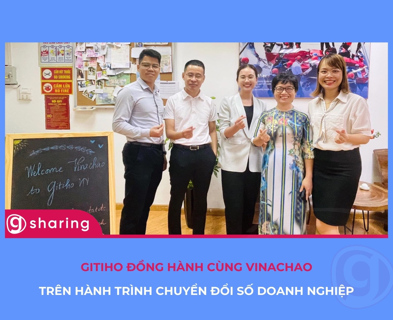 Gitiho đồng hành cùng Vinachao trên hành trình chuyển đổi số doanh nghiệp