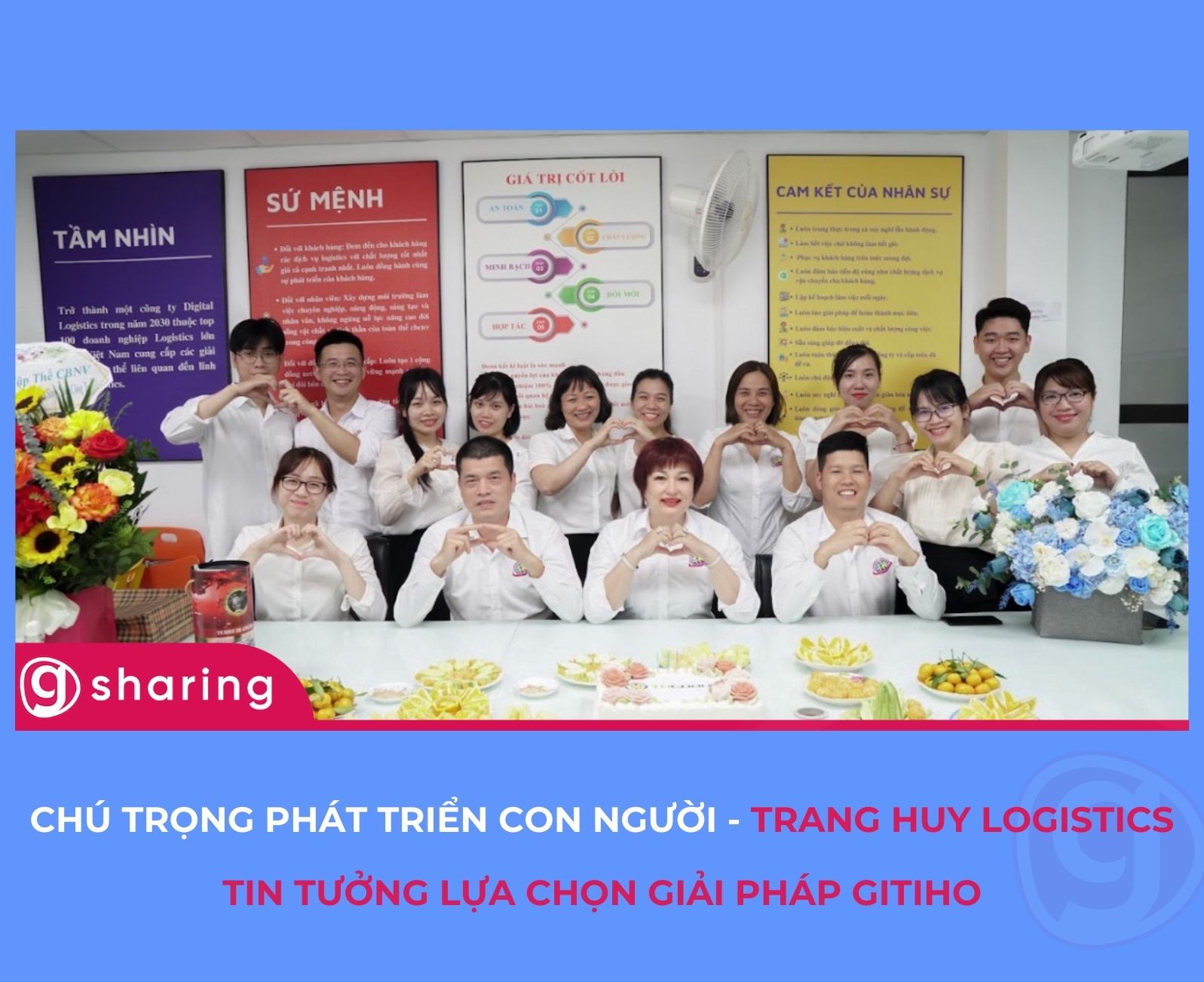 Chú trọng phát triển con người - Trang Huy Logistics tin tưởng lựa chọn ...
