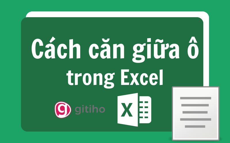 H ng d n c ch c n gi a trong excel nhanh ch ng