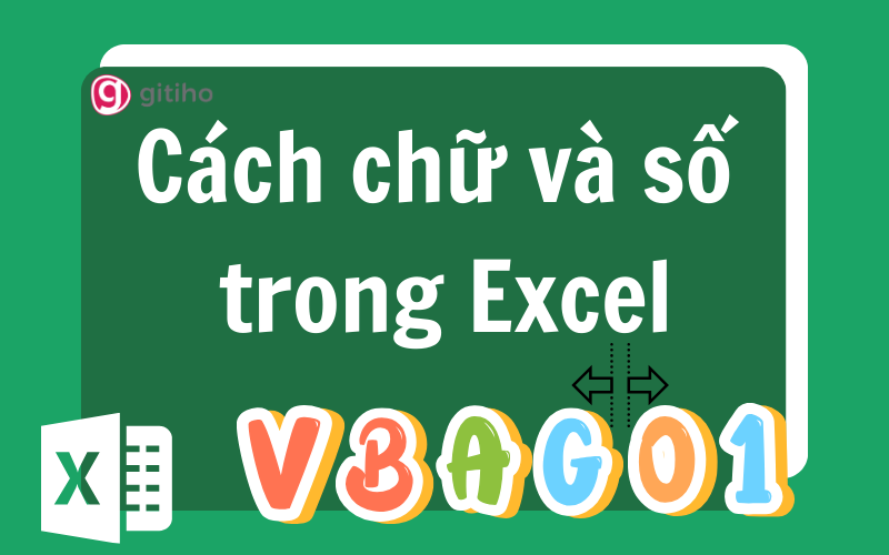 H ng d n 4 c ch t ch ch v s trong excel c c n gi n
