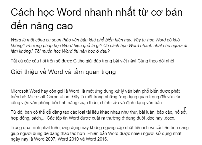 cách sử dụng gg doc để di chuyển văn bản