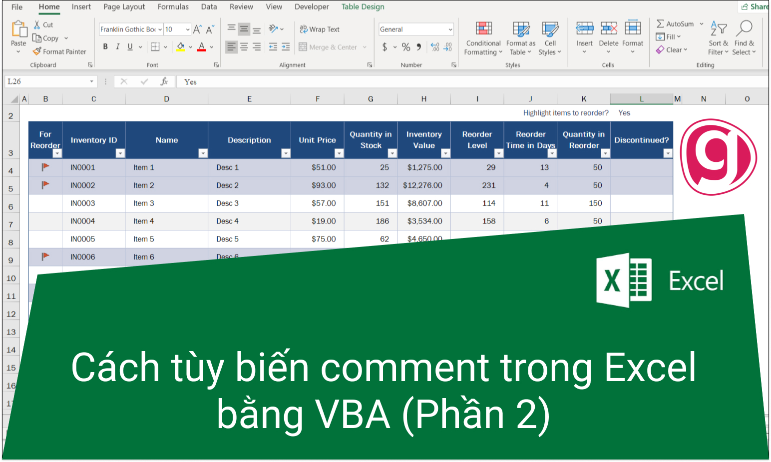 Cách sử dụng nút Comment Block trong VBA để thêm comment vào đoạn mã?
