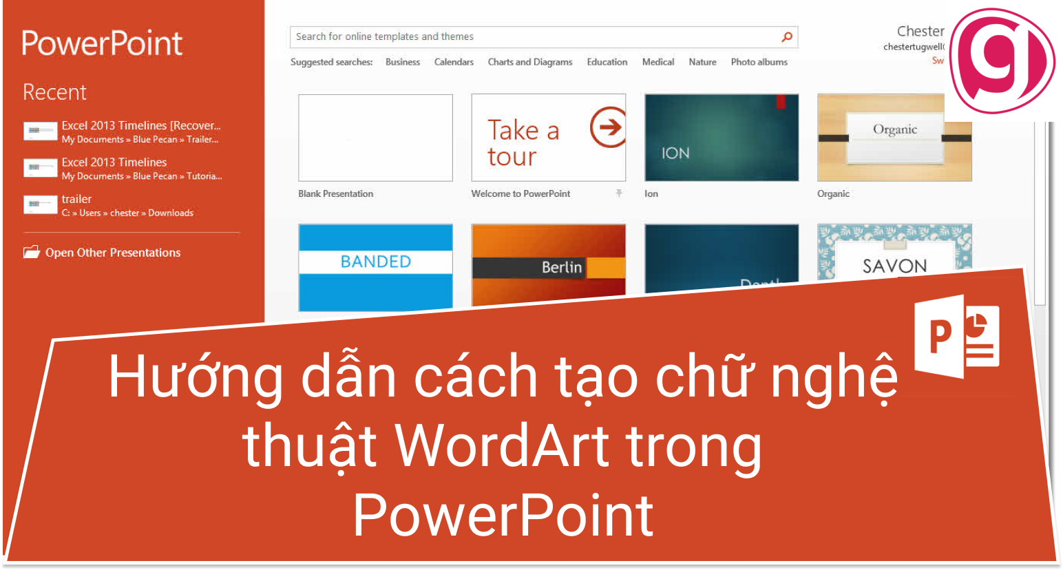 Cách chèn WordArt vào PowerPoint để tạo chữ nghệ thuật?