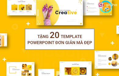 Tải miễn phí 20 Template Powerpoint đơn giản mà đẹp