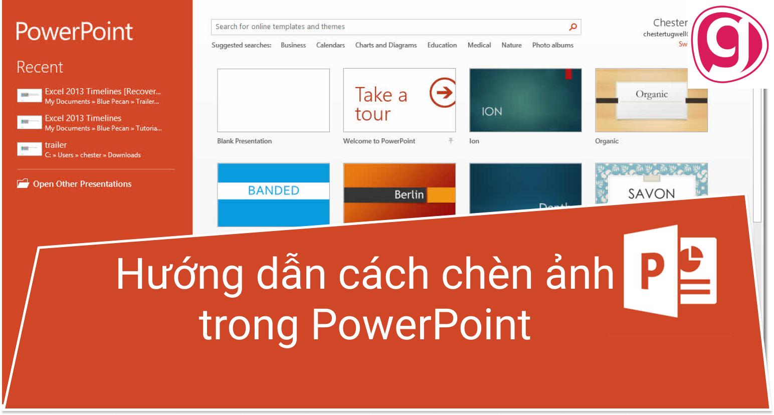 Hướng Dẫn Chèn Hình Ảnh Vào Slide  Microsoft PowerPoint 2010  YouTube